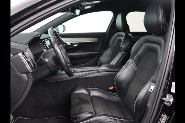 Volvo V90 2.0 T4 R-Design | Trekhaak | Leder/Alcantara | Stoelverwarming | Adaptive cruise | Camera | Carplay | Keyless | Side Assist | Navigatie | Climate control | Sportstoelen | Getint glas