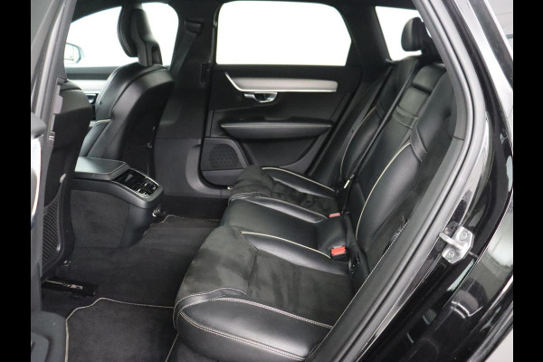 Volvo V90 2.0 T4 R-Design | Trekhaak | Leder/Alcantara | Stoelverwarming | Adaptive cruise | Camera | Carplay | Keyless | Side Assist | Navigatie | Climate control | Sportstoelen | Getint glas