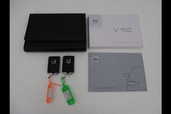 Volvo V90 2.0 T4 R-Design | Trekhaak | Leder/Alcantara | Stoelverwarming | Adaptive cruise | Camera | Carplay | Keyless | Side Assist | Navigatie | Climate control | Sportstoelen | Getint glas