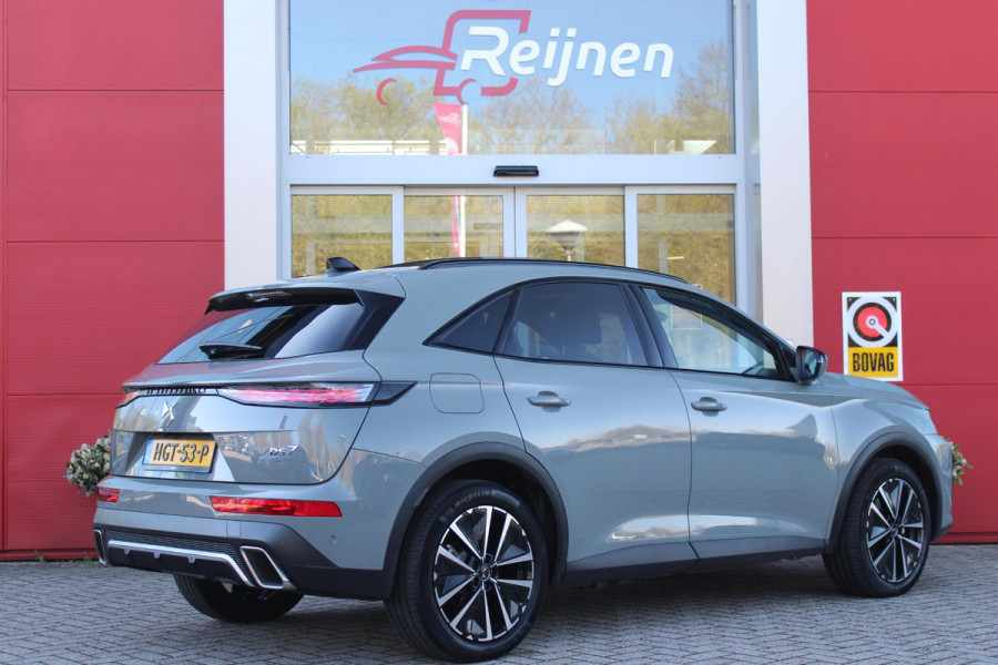 DS 7 1.6 PHEV 300PK 4x4 ETIOLE | PANORAMA SCHUIF/KANTEL DAK | NIGHT VISION | LEDEREN BEKLEDING "BLACK BASALT NAPPA LEDER" | STOEL/VOORRUIT VERWARMING | 19" LICHTMETALEN VELGEN | ALARM SYSTEEM | NAVIGATIE | DRAADLOZE APPLE CARPLAY/ANDROID AUTO | DRAADLOZE TELEFOONLADER | KEYLESS ENTRY/START | ELEKTRISCH BEDIENBARE VOORSTOELEN MET GEHEUGENFUNCTIE OP DE BESTUUDERSSTOEL | ELEKTRISCH BEDIENBARE ACHTERKLEP | DODEHOEK DETECTIE | ADAPTIVE CRUISE CONTROL | DAB+ RADIO | CAMERA VOOR + ACHTER |