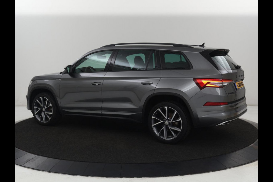 Škoda Kodiaq 1.5 TSI Sportline Business 7 Persoons | Stoelverwarming | Adaptive cruise | Alcantara | Matrix LED | Carplay | Keyless | Camera | Virtual Cockpit | Side Assist | Sfeerverlichting | Navigatie
