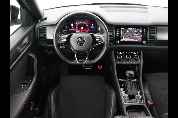 Škoda Kodiaq 1.5 TSI Sportline Business 7 Persoons | Stoelverwarming | Adaptive cruise | Alcantara | Matrix LED | Carplay | Keyless | Camera | Virtual Cockpit | Side Assist | Sfeerverlichting | Navigatie