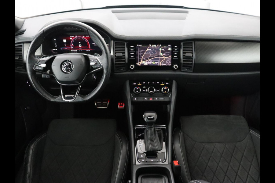 Škoda Kodiaq 1.5 TSI Sportline Business 7 Persoons | Stoelverwarming | Adaptive cruise | Alcantara | Matrix LED | Carplay | Keyless | Camera | Virtual Cockpit | Side Assist | Sfeerverlichting | Navigatie