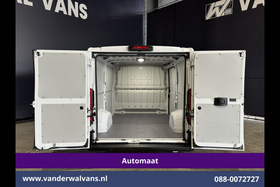 Fiat Ducato 2.2 MultiJet 141pk Automaat L1H1 Euro6 Airco | Navigatie | Camera | Cruisecontrol | LED Bijrijdersbank, 2500kg trekvermogen