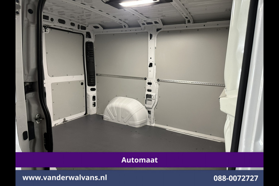 Fiat Ducato 2.2 MultiJet 141pk Automaat L1H1 Euro6 Airco | Navigatie | Camera | Cruisecontrol | LED Bijrijdersbank, 2500kg trekvermogen