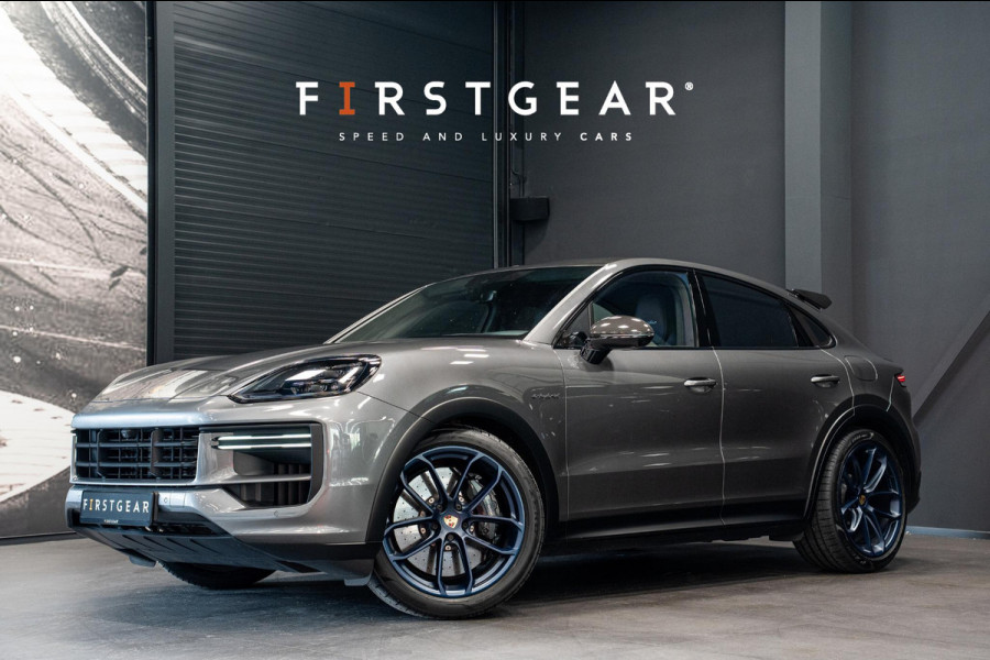 Porsche Cayenne Coupé 4.0 Turbo E-Hybrid GT *Keramisch / Vierwielbesturing / Passenger Display / Soft-Close / HUD / Race-Tex / Keyless / Surround-View*