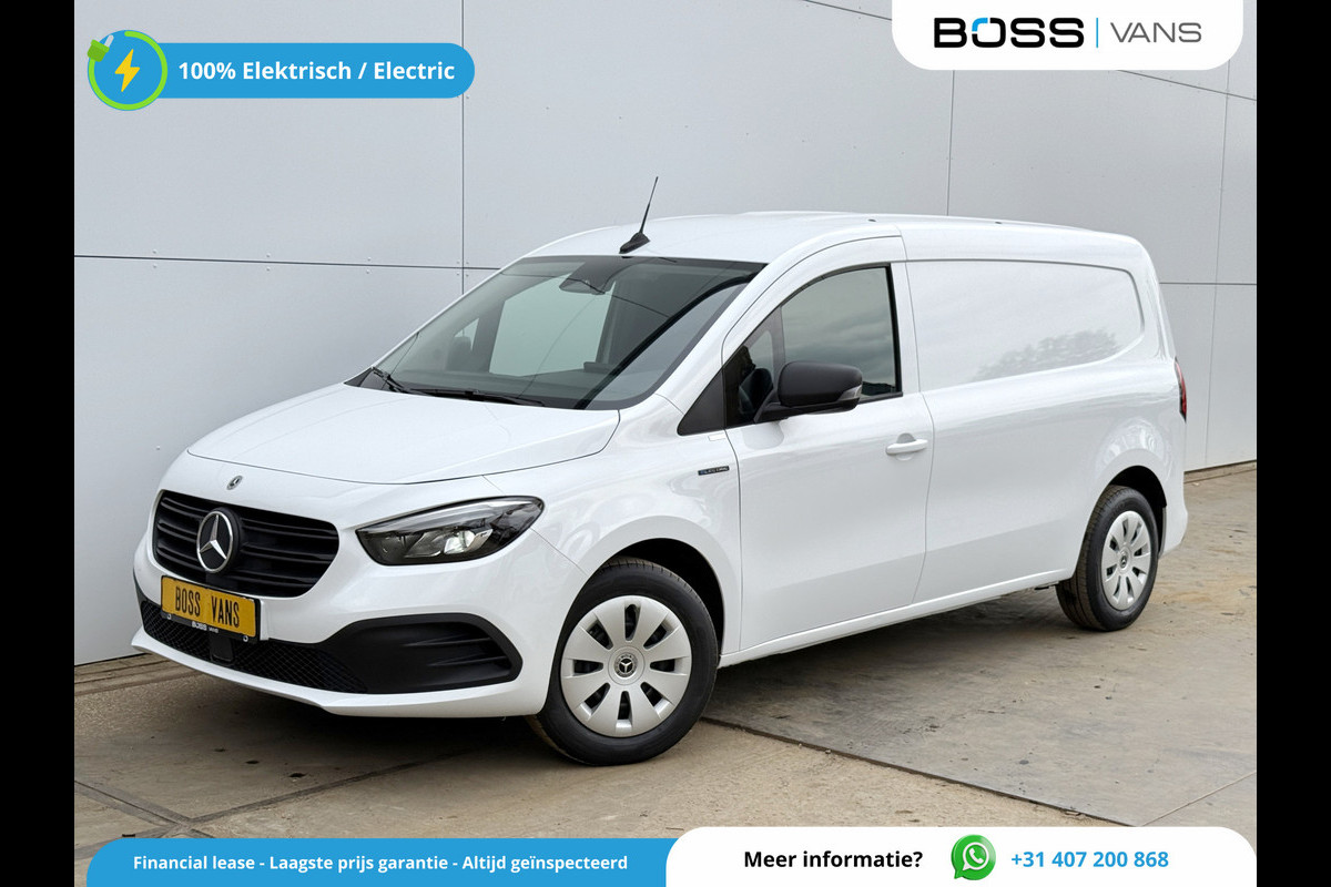 Mercedes-Benz eCitan 112 Pro 51 kWh L2 284 WLTP 98,3% (SOH) MBUX Trekhaak 75kW Snelladen Apple Carplay Cruise Control Stoelverwarming Stuurverwarming Laadkabel