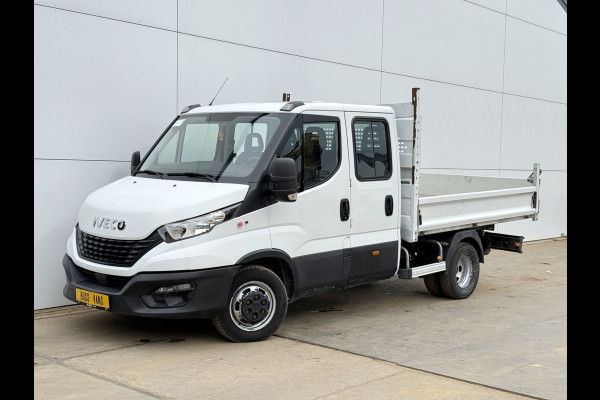 Iveco Daily 35C14 2.3 Kipper Dubbele Cabine Dubbellucht 3,5t Trekhaak 6 Stoelen Airco Cruise Control Benne Tipper