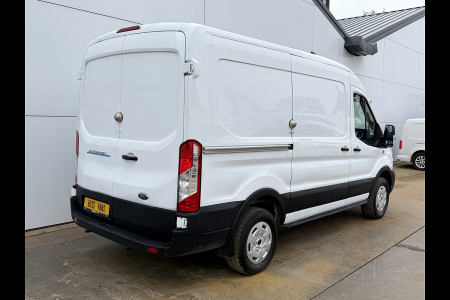 Ford E-Transit 350 68kWh 184PK L2 Cruise control Climate control Carplay Snelladen Laadkabel Parkeersensoren