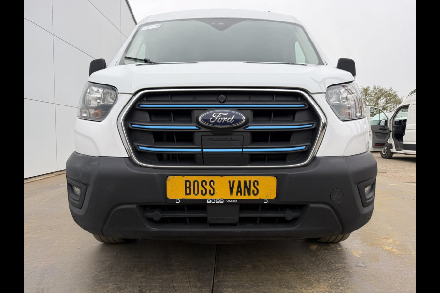 Ford E-Transit 350 68kWh 184PK L2 Cruise control Climate control Carplay Snelladen Laadkabel Parkeersensoren