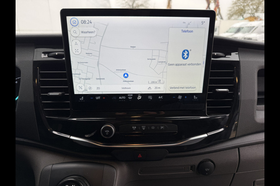 Ford E-Transit 350 68kWh 184PK L2 Cruise control Climate control Carplay Snelladen Laadkabel Parkeersensoren