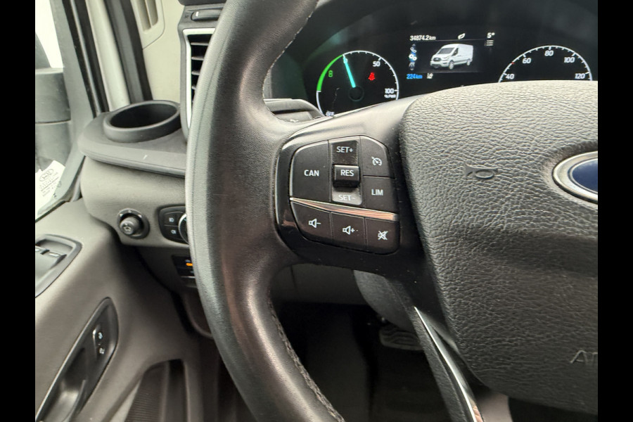 Ford E-Transit 350 68kWh 184PK L2 Cruise control Climate control Carplay Snelladen Laadkabel Parkeersensoren