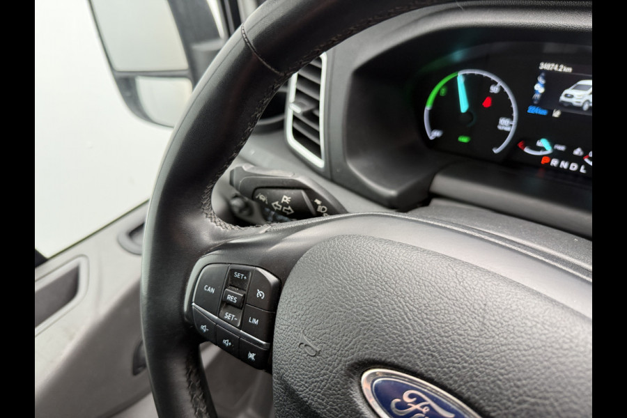 Ford E-Transit 350 68kWh 184PK L2 Cruise control Climate control Carplay Snelladen Laadkabel Parkeersensoren