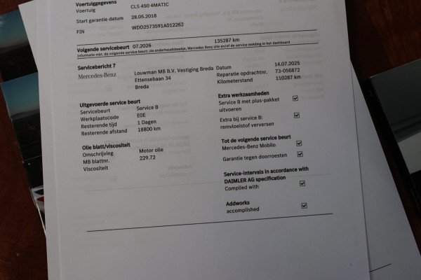 Mercedes-Benz CLS-Klasse 450 4MATIC AMG *Pano*Burmester*360 Camera*Keyless*Ambienteverlichting*
