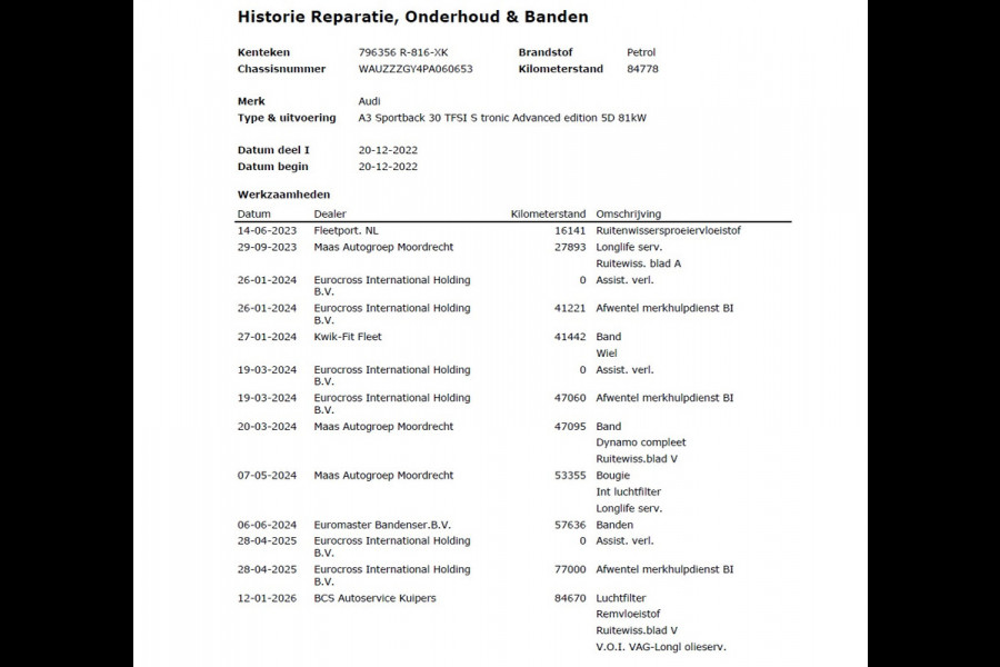 Audi A3 Sportback 30TFSI m.Hybrid Automaat Apple Carplay Android Auto Adap.Cruise Navi Ecc Sportstoelen Pdc Cruise Control Advanced Edit Privacy Glas Lmv Led DAB Wifi Regensensor Rijstrooksensor Virtual Cockpit 1e Eigenaar Origineel Nederlandse Auto