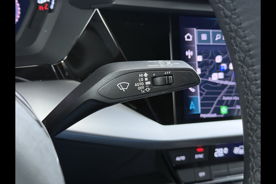 Audi A3 Sportback 30TFSI m.Hybrid Automaat Apple Carplay Android Auto Adap.Cruise Navi Ecc Sportstoelen Pdc Cruise Control Advanced Edit Privacy Glas Lmv Led DAB Wifi Regensensor Rijstrooksensor Virtual Cockpit 1e Eigenaar Origineel Nederlandse Auto