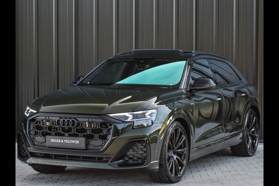 Audi Q8 60 TFSI e quattro Pro Line S Competition | B&O advanced | Audi exclusive | 5 jaar garantie | Panoramadak | massage stoelen | 4 wiel besturing | Alcantara hemel | Soft-close | Elektr. Trekhaak | Achteras besturing | Oled achterlichte