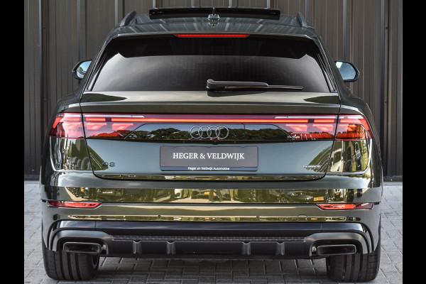 Audi Q8 60 TFSI e quattro Pro Line S Competition | B&O advanced | Audi exclusive | 5 jaar garantie | Panoramadak | massage stoelen | 4 wiel besturing | Alcantara hemel | Soft-close | Elektr. Trekhaak | Achteras besturing | Oled achterlichte