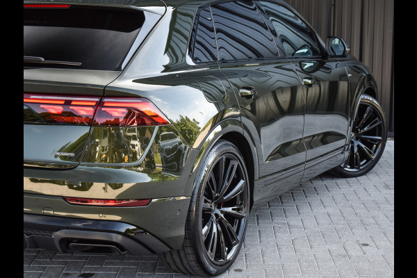 Audi Q8 60 TFSI e quattro Pro Line S Competition | B&O advanced | Audi exclusive | 5 jaar garantie | Panoramadak | massage stoelen | 4 wiel besturing | Alcantara hemel | Soft-close | Elektr. Trekhaak | Achteras besturing | Oled achterlichte