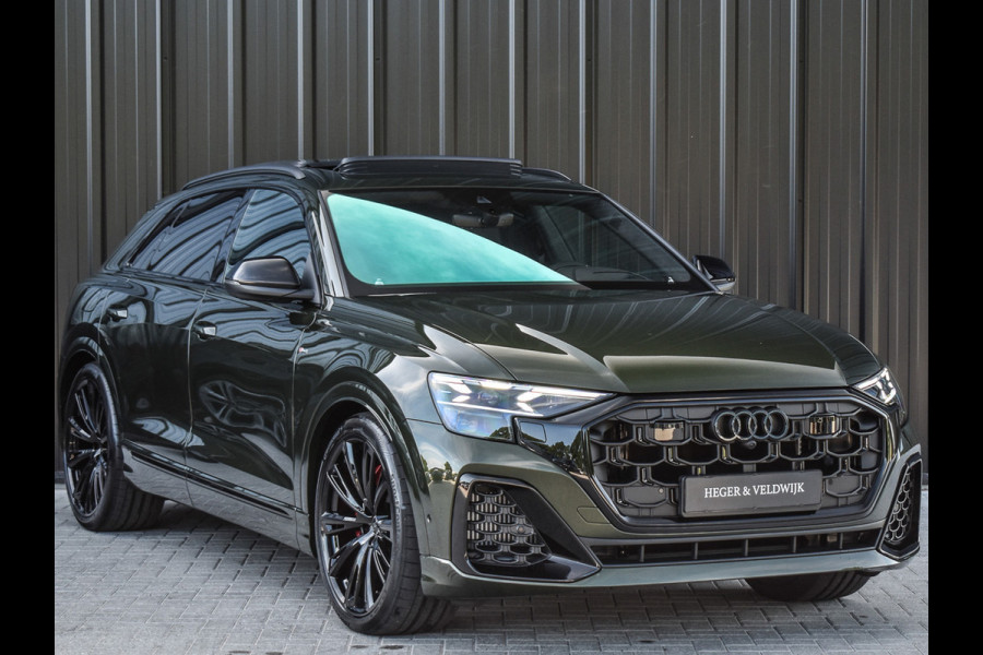 Audi Q8 60 TFSI e quattro Pro Line S Competition | B&O advanced | Audi exclusive | 5 jaar garantie | Panoramadak | massage stoelen | 4 wiel besturing | Alcantara hemel | Soft-close | Elektr. Trekhaak | Achteras besturing | Oled achterlichte