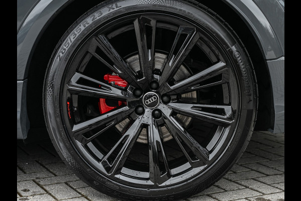 Audi Q8 60 TFSI e quattro | Audi Exclusive | B&O Advanced | S-seats met massage | Achteras besturing | Soft close | Adaptive cruise | Carbon inleg | Ambiance interieur | 360 camera | Verwarmbaar stuurwiel | Trekhaak