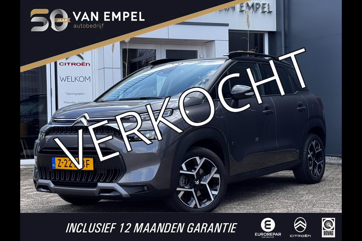 Citroën C3 Aircross 1.2 PureTech Max | Automaat | Camera | NL-Auto | Navigatie | Keyless |