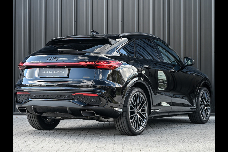 Audi Q5 Sportback 2.0 TFSI e-hybrid quattro S edition Competition | Stoel massage | Tech pro | Luchtvering | 5jaar fabrieksgarantie | Trekhaak | B&O sound | Head-up | Adaptive cruise | 360 camera | Passagiers display