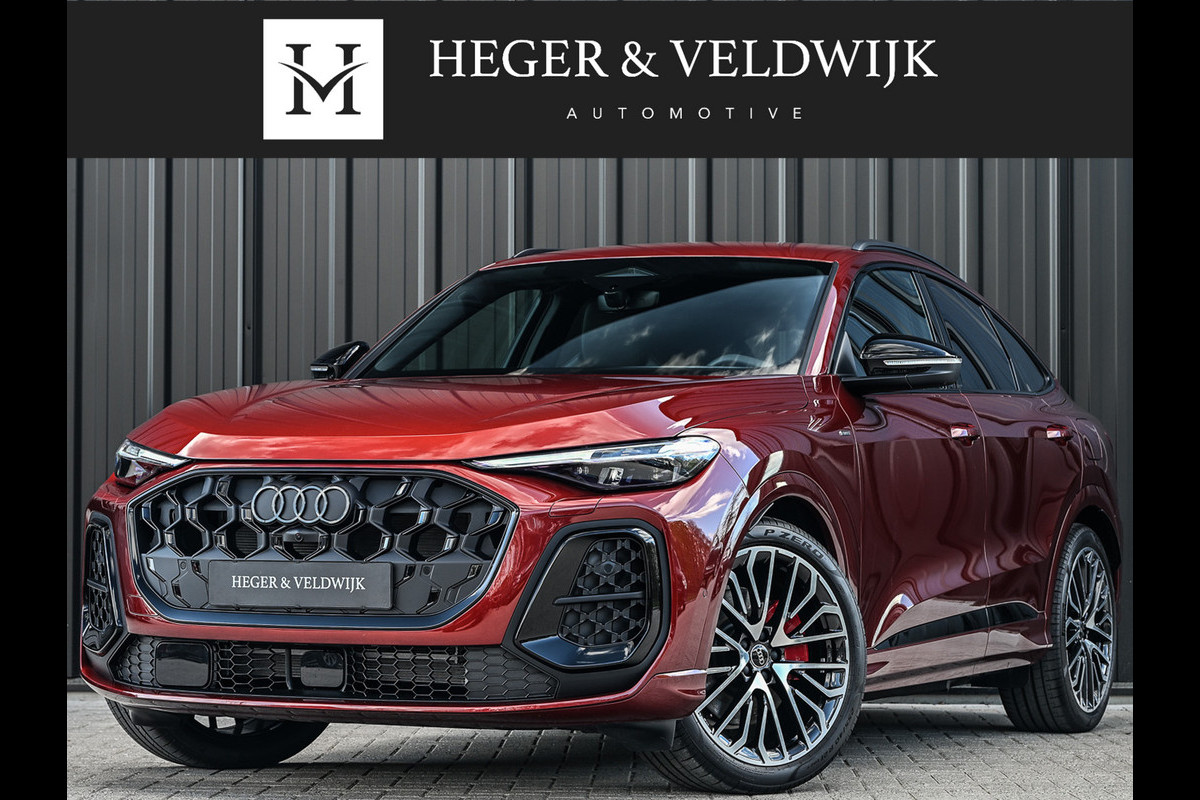Audi Q5 Sportback 2.0 TFSI e-hybrid quattro S edition Competition 367pk | Stoel massage | Tech pro | Luchtvering | 5jaar fabrieksgarantie | Trekhaak | B&O sound | Head-up | Adaptive cruise | 360 camera | Passagiers display
