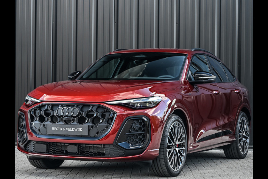 Audi Q5 Sportback 2.0 TFSI e-hybrid quattro S edition Competition 367pk | Stoel massage | Tech pro | Luchtvering | 5jaar fabrieksgarantie | Trekhaak | B&O sound | Head-up | Adaptive cruise | 360 camera | Passagiers display