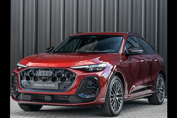 Audi Q5 Sportback 2.0 TFSI e-hybrid quattro S edition Competition 367pk | Stoel massage | Tech pro | Luchtvering | 5jaar fabrieksgarantie | Trekhaak | B&O sound | Head-up | Adaptive cruise | 360 camera | Passagiers display