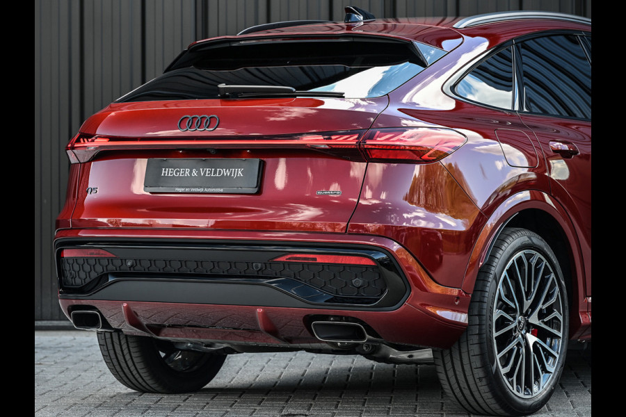 Audi Q5 Sportback 2.0 TFSI e-hybrid quattro S edition Competition 367pk | Stoel massage | Tech pro | Luchtvering | 5jaar fabrieksgarantie | Trekhaak | B&O sound | Head-up | Adaptive cruise | 360 camera | Passagiers display