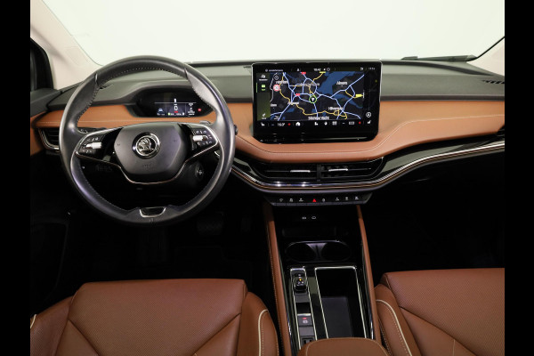 Škoda ENYAQ iV 80 Business Edition Plus 204pk | SOH 97% | Panoramadak | Lederen bekleding | Trekhaak | Adaptieve cruise controle
