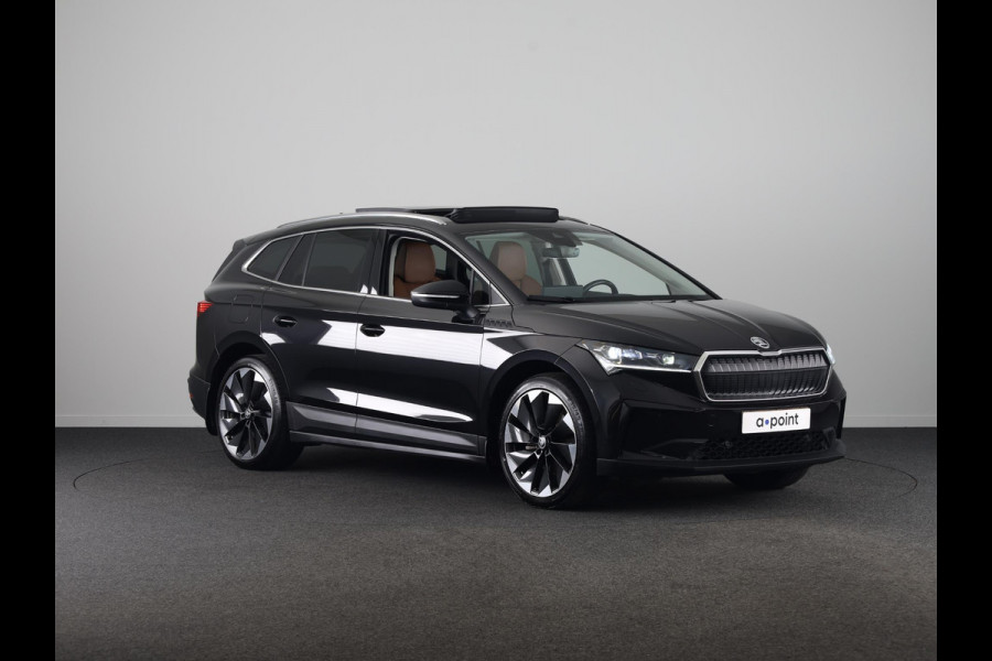 Škoda ENYAQ iV 80 Business Edition Plus 204pk | SOH 97% | Panoramadak | Lederen bekleding | Trekhaak | Adaptieve cruise controle