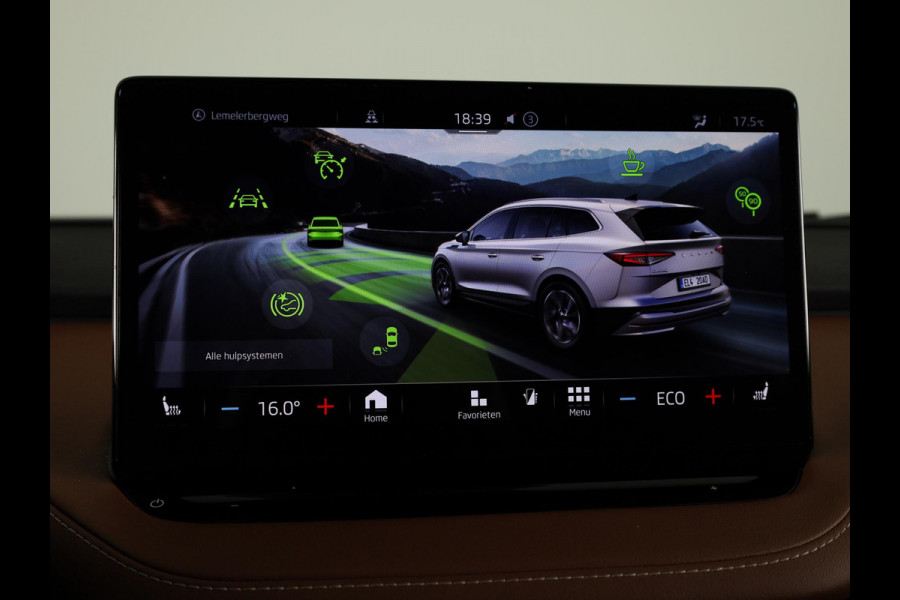 Škoda ENYAQ iV 80 Business Edition Plus 204pk | SOH 97% | Panoramadak | Lederen bekleding | Trekhaak | Adaptieve cruise controle