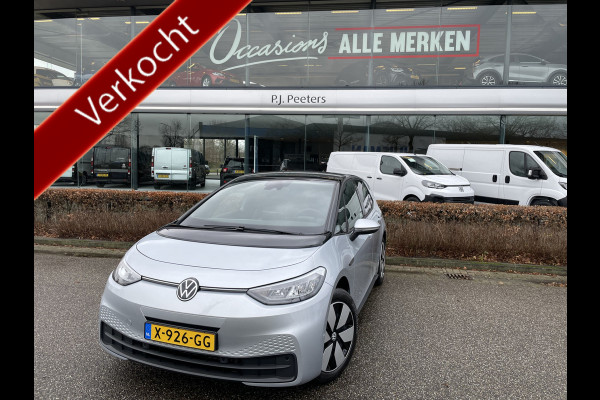 Volkswagen ID.3 Pro Advantage 58 kWh Nieuw Clim. control - Cruise control - Parks.v+a - stuur en v.stoelen vw - Park Assist - Tel/Connect/radio - MFL stuurwiel - ramen E-VZ - Spiegels E-V+V