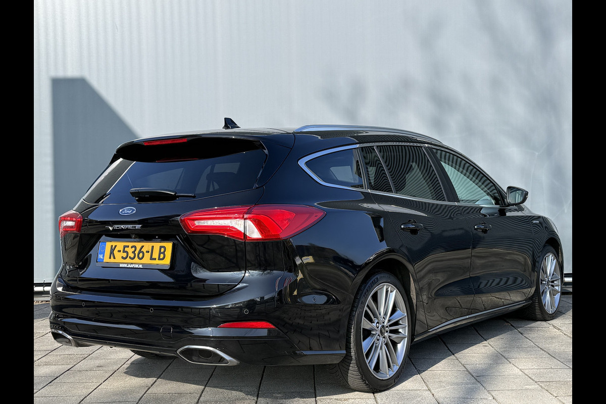 Ford FOCUS Wagon BWJ 2021 | 1.5T 150PK Vignale AUTOMAAT | PANO DAK | LEER | CAMERA A | 18'' LMV | STOEL&STUURVERW | NAVI | CLIMA | CARPLAY | ETC