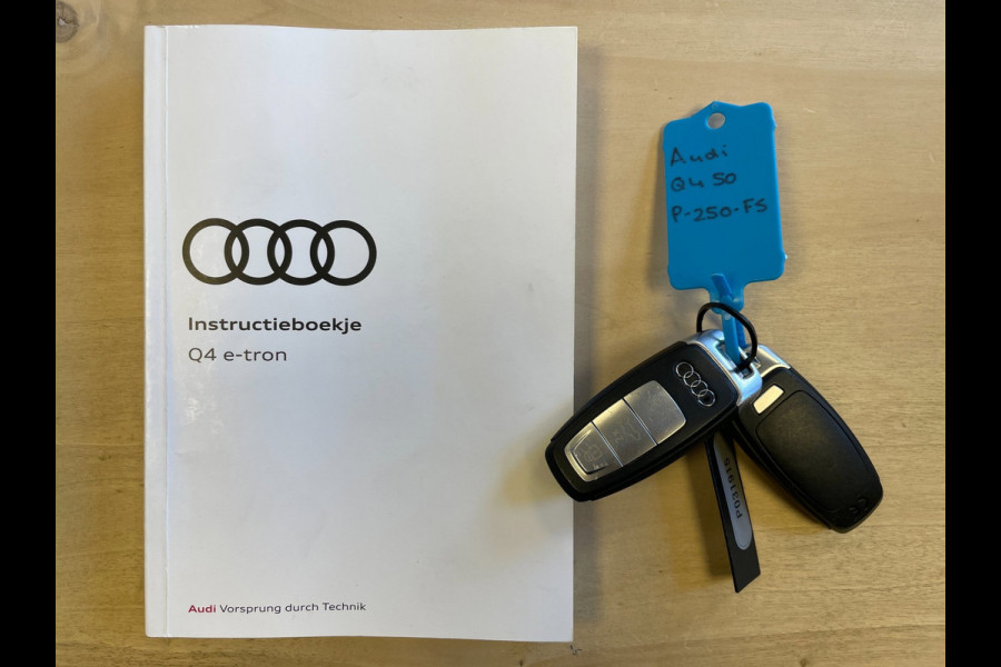 Audi Q4 e-tron 50 Quattro Advanced Edition 77 kWh|90%SOH|TREKHAAK|ACC|CAMERA|CARPLAY|STOELVERW|NAVIG|NL-AUTO|NAP|1e EIG|INCL. BTW|