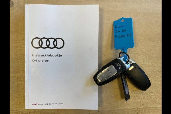 Audi Q4 e-tron 50 Quattro Advanced Edition 77 kWh|90%SOH|TREKHAAK|ACC|CAMERA|CARPLAY|STOELVERW|NAVIG|NL-AUTO|NAP|1e EIG|INCL. BTW|
