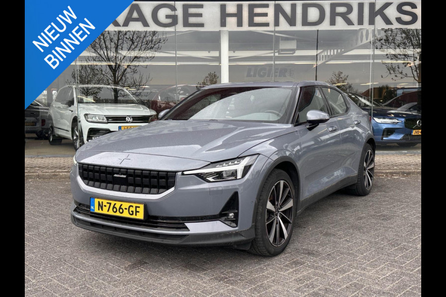 Polestar 2 Long Range Dual Motor Launch Edition 78kWh | SOH: nnb | Trekhaak | H&K | Adaptive CC | 360Cam |