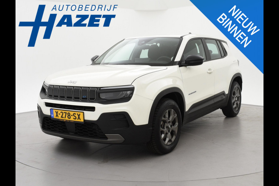 Jeep Avenger LONGITUDE 54 kWh 95% SOH - BTW - APPLE CARPLAY | DEALER ONDEROUDEN | NAVIGATIE | VIRTUAL COCKPIT
