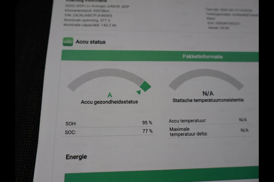 Jeep Avenger LONGITUDE 54 kWh 95% SOH - BTW - APPLE CARPLAY | DEALER ONDEROUDEN | NAVIGATIE | VIRTUAL COCKPIT