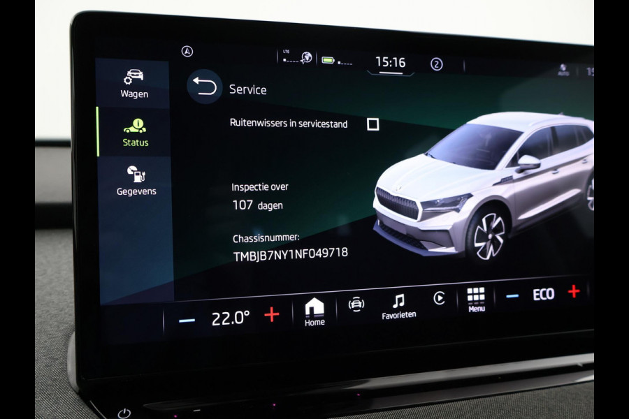 Škoda ENYAQ iV 60 + SFEERVERLICHTING | CAMERA | NAVIGATIE | APPLE CARPLAY | ANDROID AUTO | 19 INCH LMV