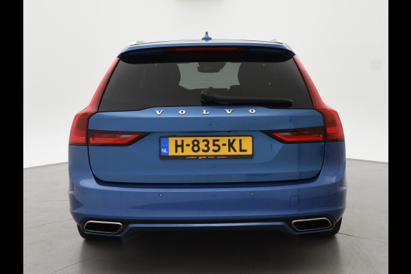 Volvo V90 2.0 T8 AWD 390 PK R-DESIGN + BOWERS & WILKINS | HEAD-UP | ELEK. TREKHAAK | INSCRIPTION BURSTING BLUE METALLIC