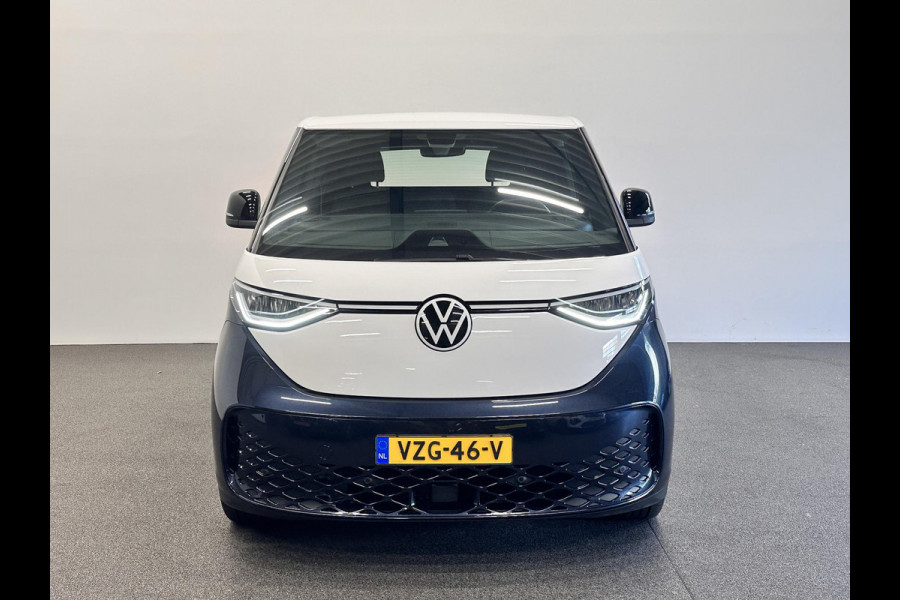 Volkswagen ID. Buzz Cargo 77 kWh Nieuwprijs €71233! Airco Navi Wireless Carplay IQ Light 20" LM Velgen Adaptive Cruise Control PDC VA + Camera Stoelverwarming Voorruit verwarming 3-Zits