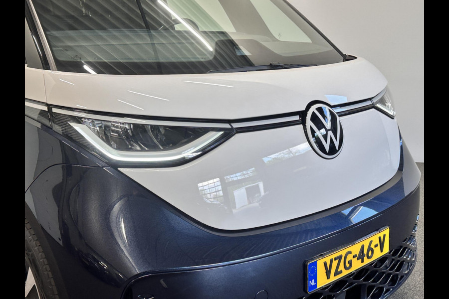 Volkswagen ID. Buzz Cargo 77 kWh Nieuwprijs €71233! Airco Navi Wireless Carplay IQ Light 20" LM Velgen Adaptive Cruise Control PDC VA + Camera Stoelverwarming Voorruit verwarming 3-Zits