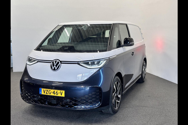 Volkswagen ID. Buzz Cargo 77 kWh Nieuwprijs €71233! Airco Navi Wireless Carplay IQ Light 20" LM Velgen Adaptive Cruise Control PDC VA + Camera Stoelverwarming Voorruit verwarming 3-Zits