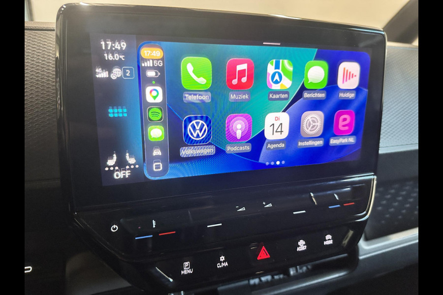 Volkswagen ID. Buzz Cargo 77 kWh Nieuwprijs €71233! Airco Navi Wireless Carplay IQ Light 20" LM Velgen Adaptive Cruise Control PDC VA + Camera Stoelverwarming Voorruit verwarming 3-Zits