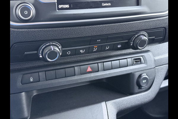 Opel Vivaro 2.0D 145PK L3 Dubbele Cabine 6-Persoons Trekhaak Euro 6 Airco Navi Apple Carplay Android Auto Cruise Control Bluetooth Pdc Betonplex Lat om lat Achterdeuren DAB Privacy Glas 1e Eigenaar Origineel Nederlandse Auto Dealeronderhouden