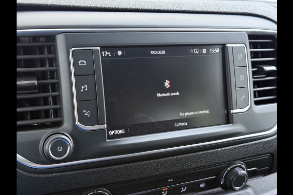 Opel Vivaro 2.0D 145PK L3 Dubbele Cabine 6-Persoons Trekhaak Euro 6 Airco Navi Apple Carplay Android Auto Cruise Control Bluetooth Pdc Betonplex Lat om lat Achterdeuren DAB Privacy Glas 1e Eigenaar Origineel Nederlandse Auto Dealeronderhouden