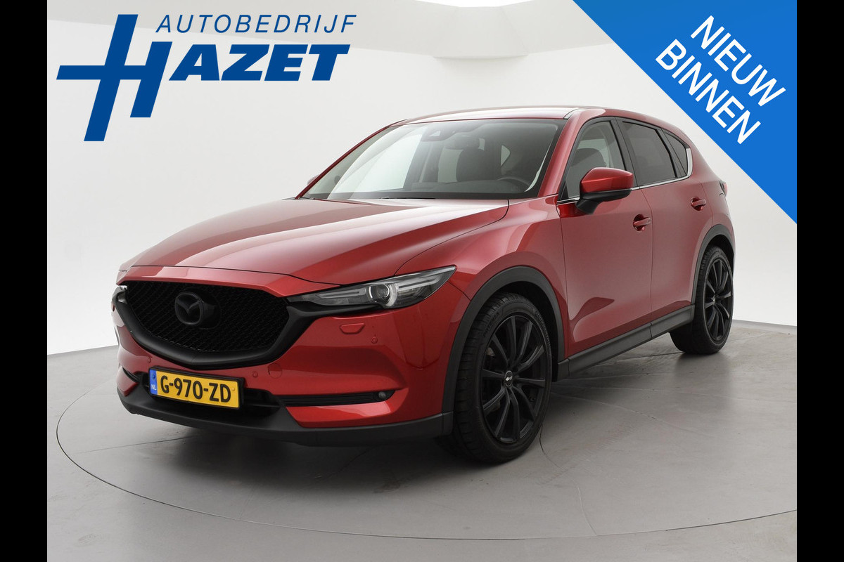 Mazda CX-5 2.0 165 PK AUT. + 20 INCH LMV | LEDER | CARPLAY | BOSE | MEMORY | STUUR/STOELVERW.
